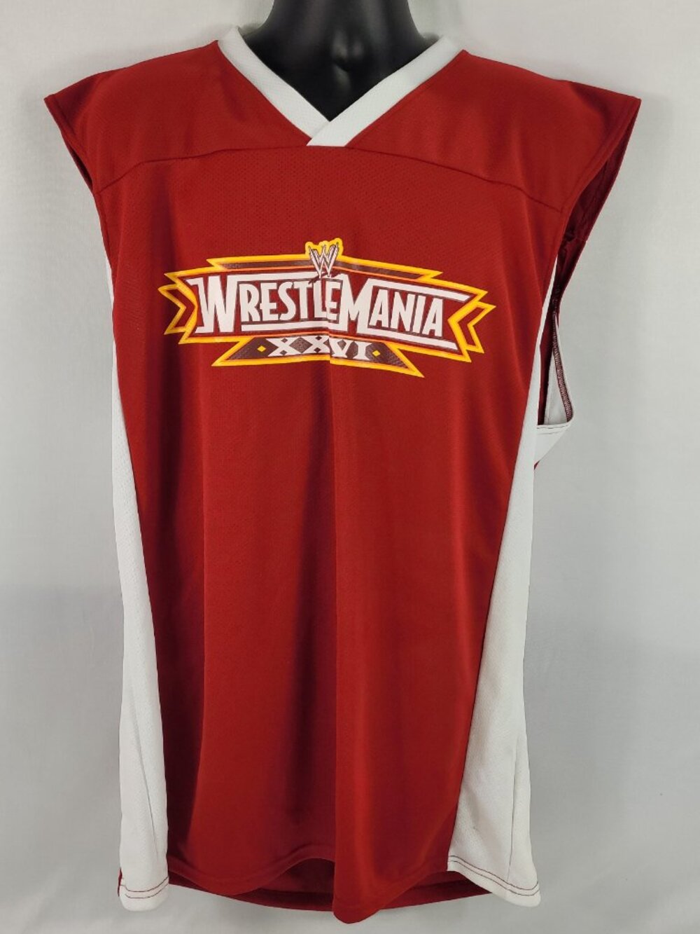 WWE 2004 Wrestlemania 26 Basketball Jersey Mens size XL